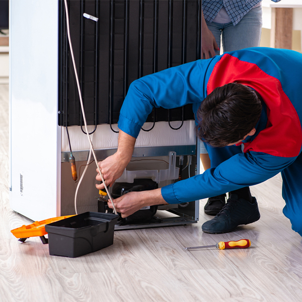 how long does it usually take to repair a refrigerator in Leslie